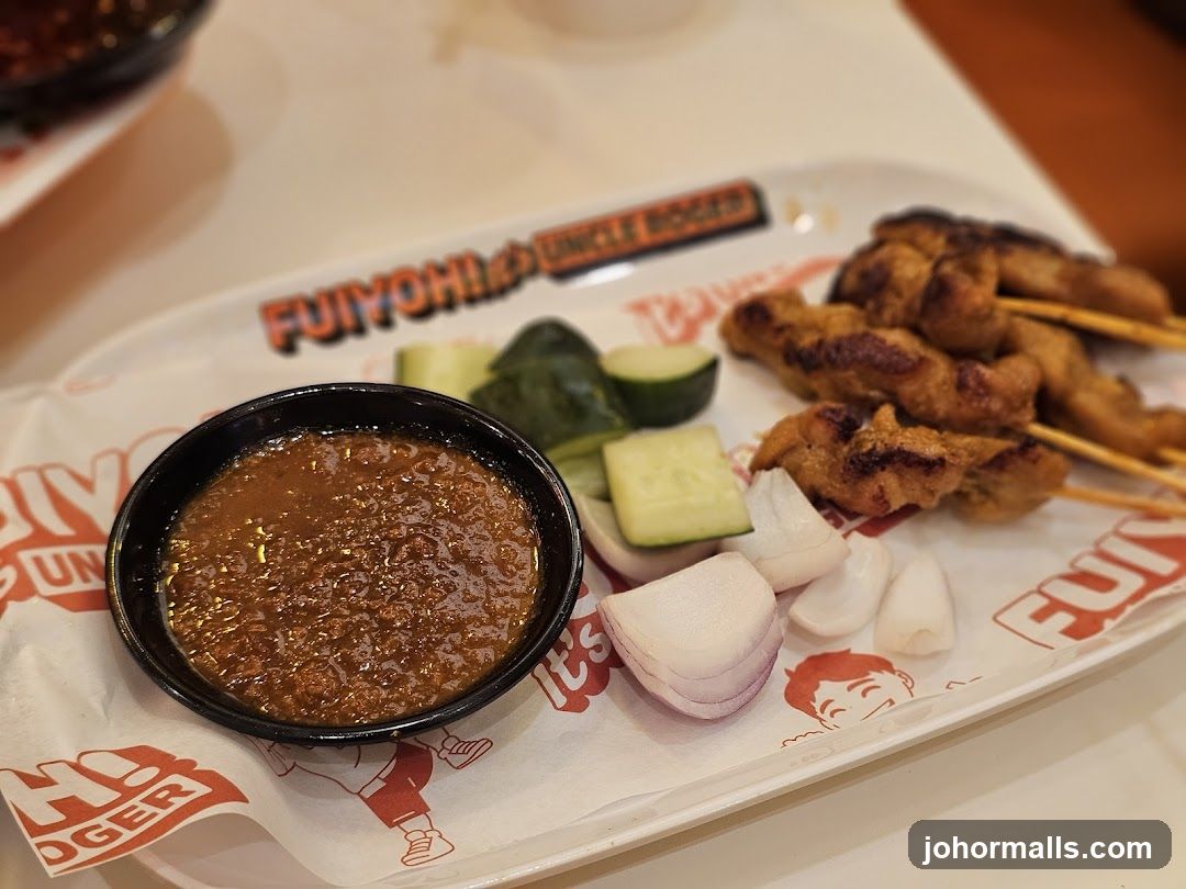 Chicken Satay with Peanut Sauce