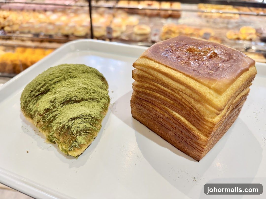Pastries on a Tray