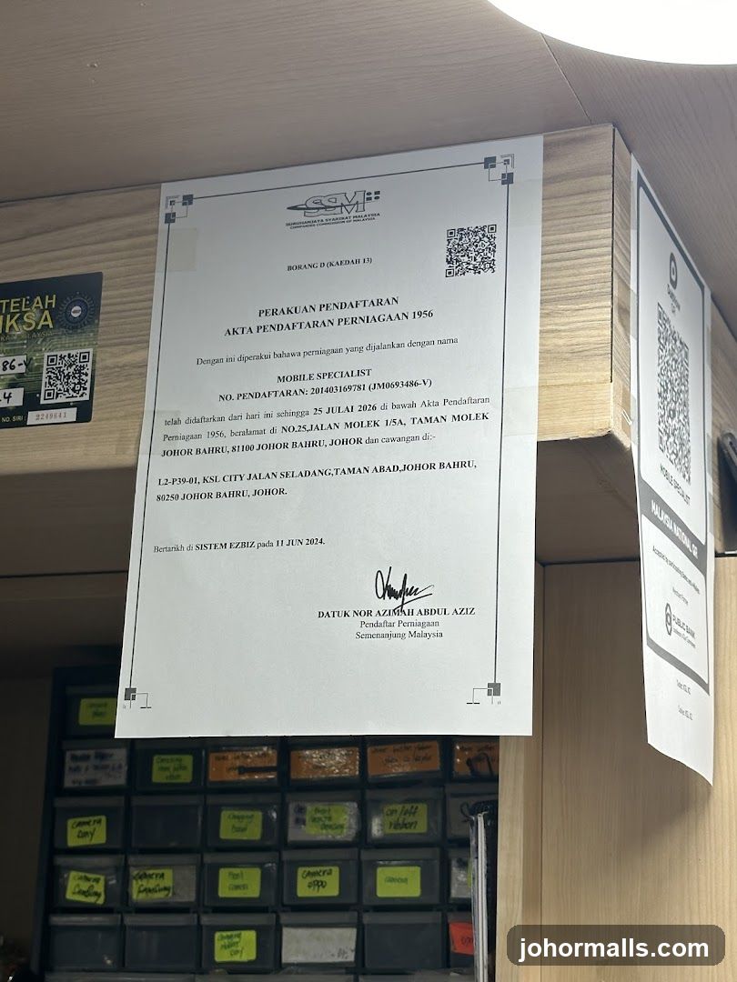 Business Registration Certificate