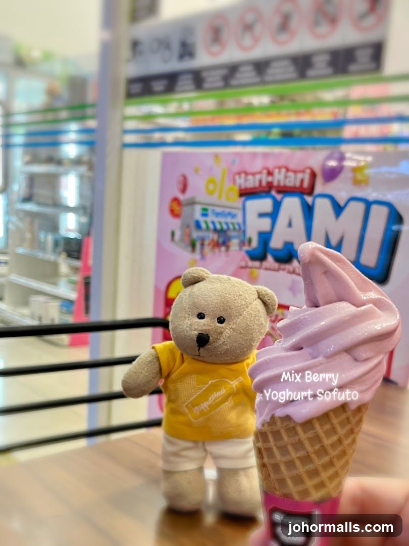 Teddy Bear with Ice Cream Cone