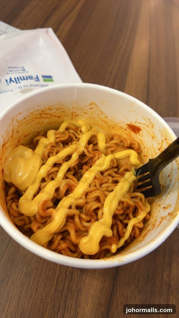 Spicy Noodles with Cheese