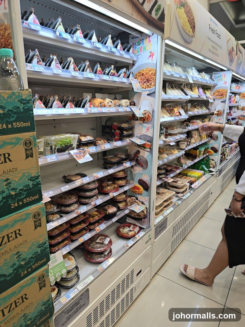 Convenience Store Food Display