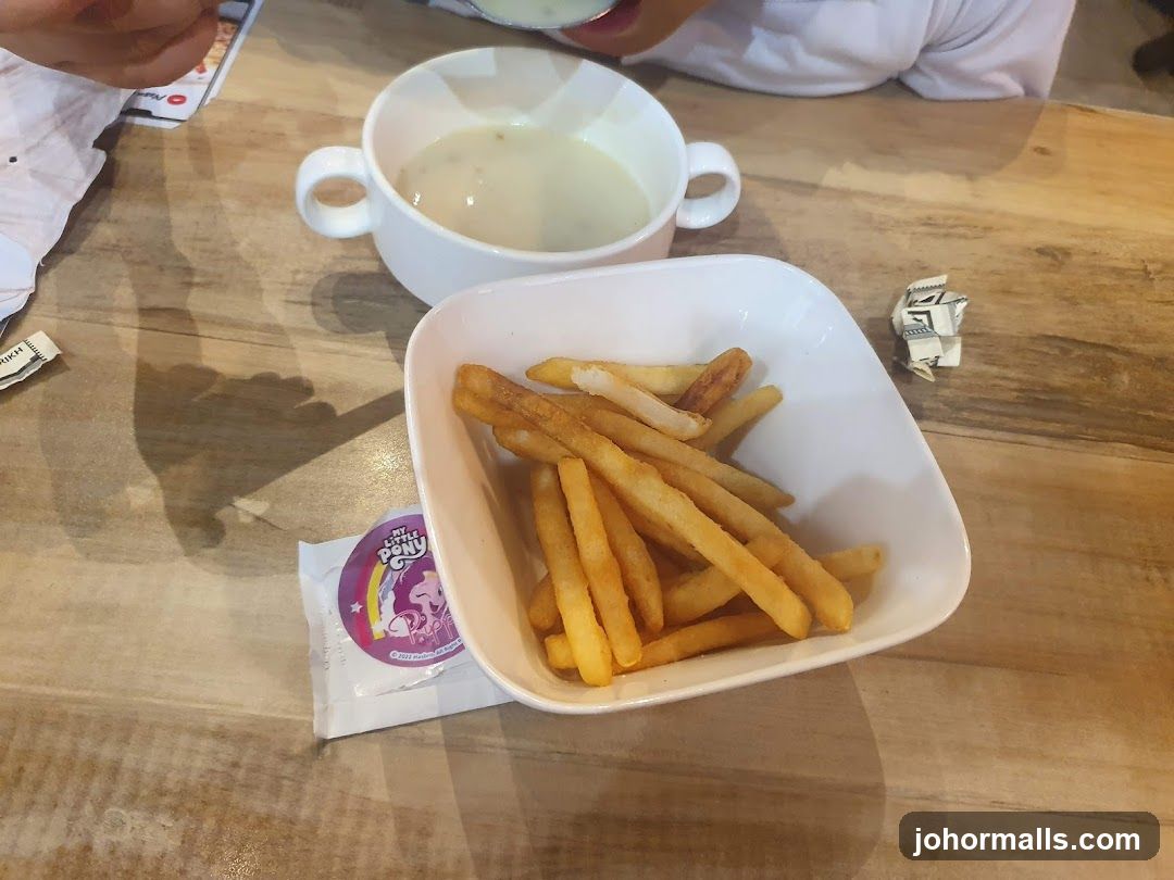 French Fries and Soup