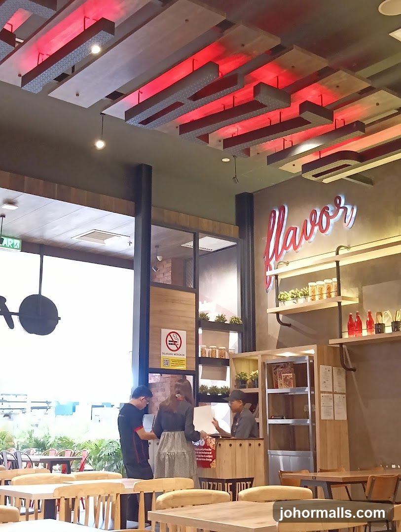 Restaurant Interior with Staff and Seating