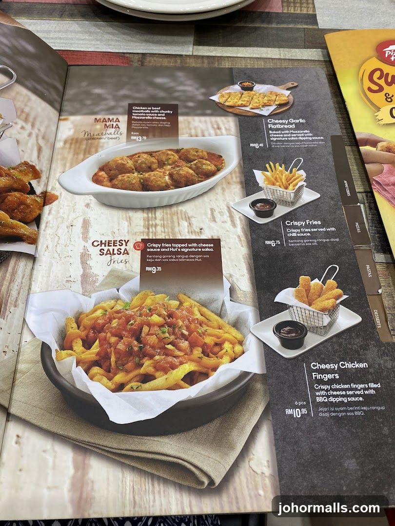 Pizza Hut Menu