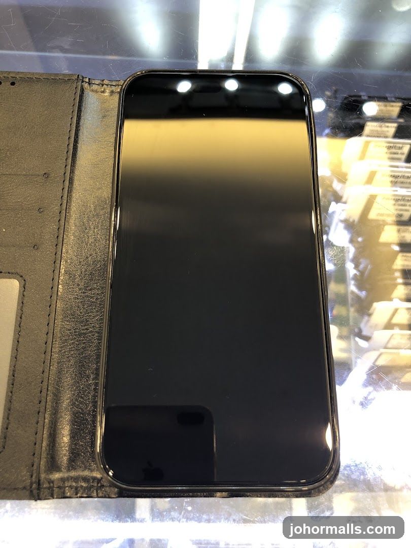 Smartphone in a case