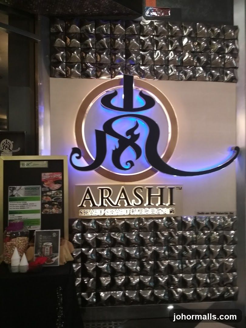 Arashi Shabu Shabu Restaurant Decor