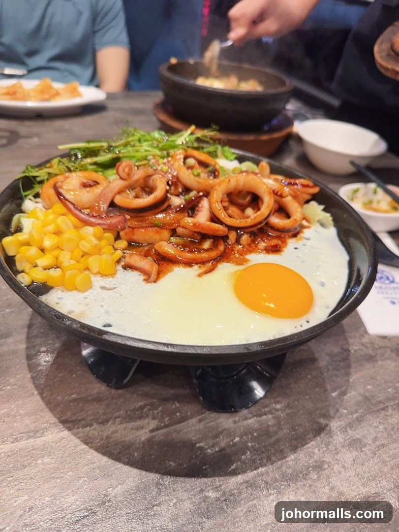 Squid and Egg Dish