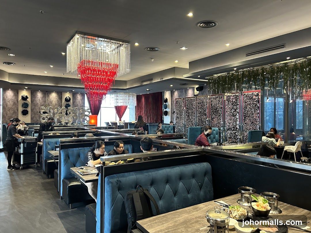 Restaurant Interior with Booth Seating