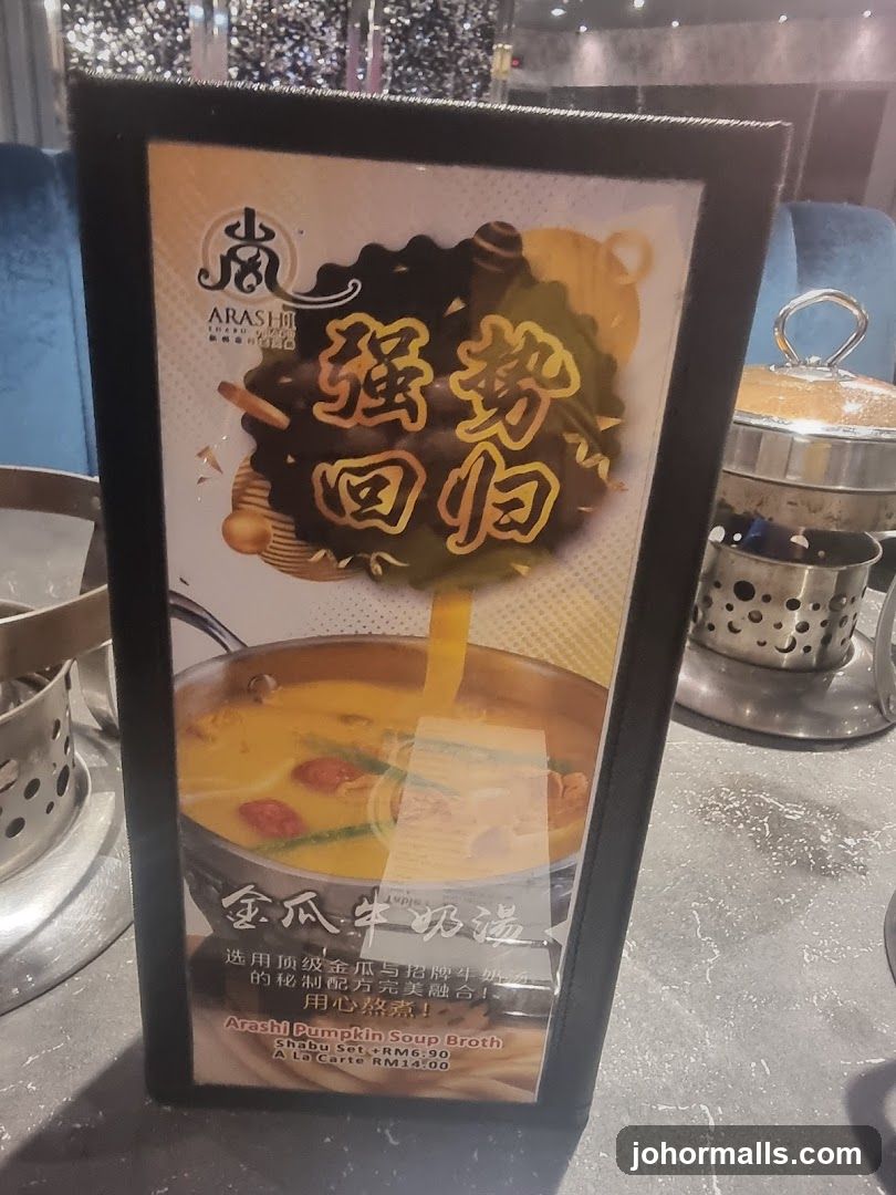 Arashi Pumpkin Soup Broth