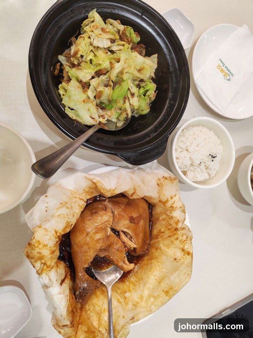 Chicken and Cabbage Dish