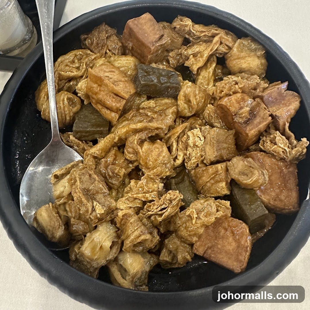 Braised Tofu and Bean Curd Skin