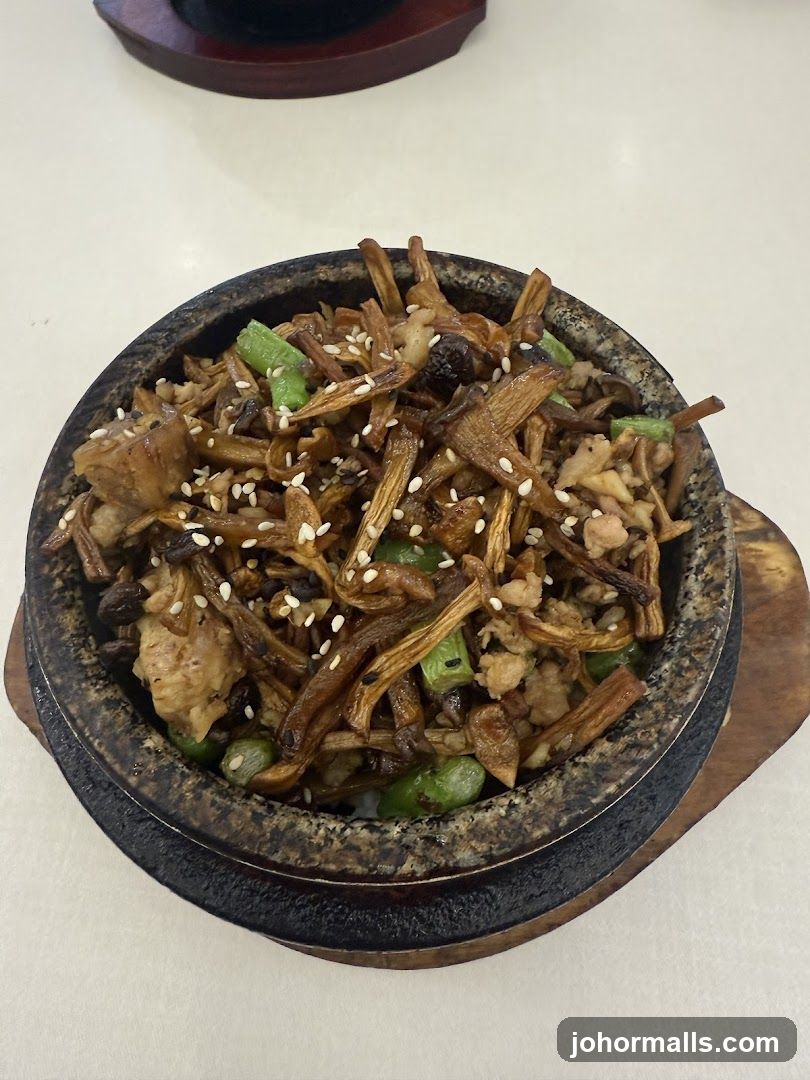 Mushroom and Meat Dish