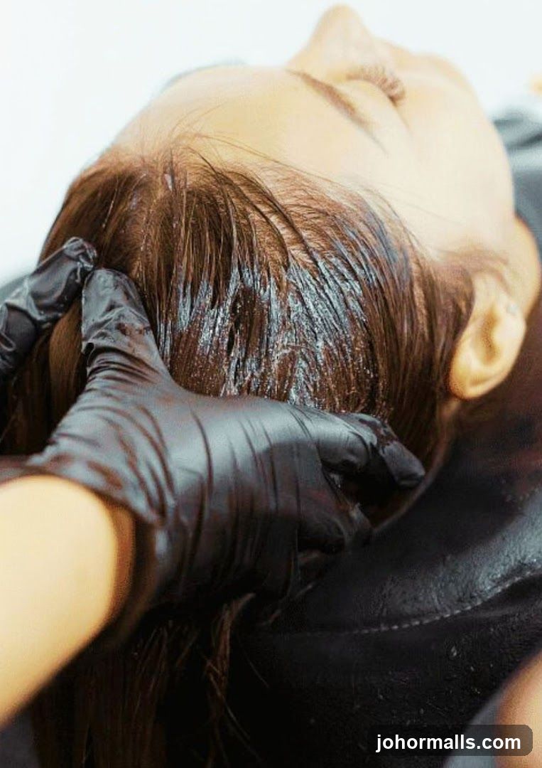 Hair Dye Application