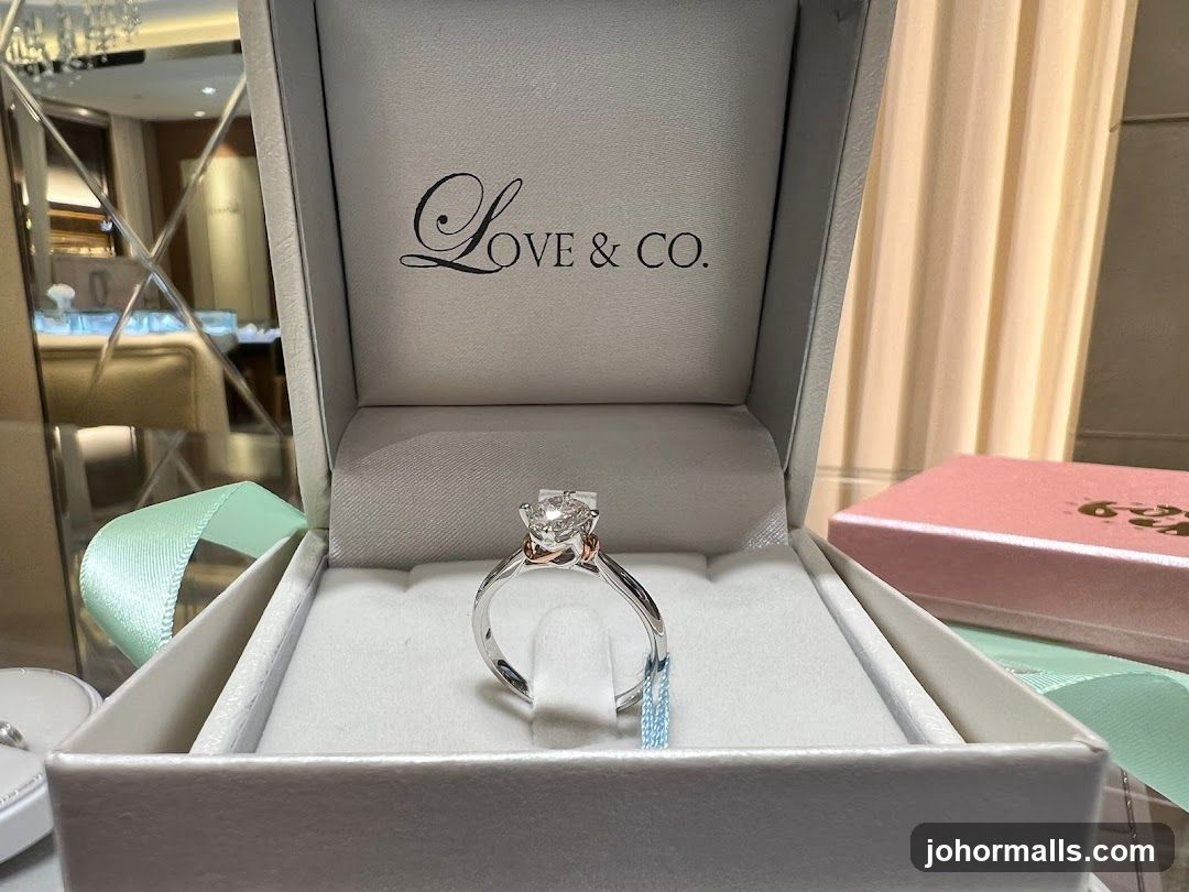 Diamond Ring in a Jewelry Box