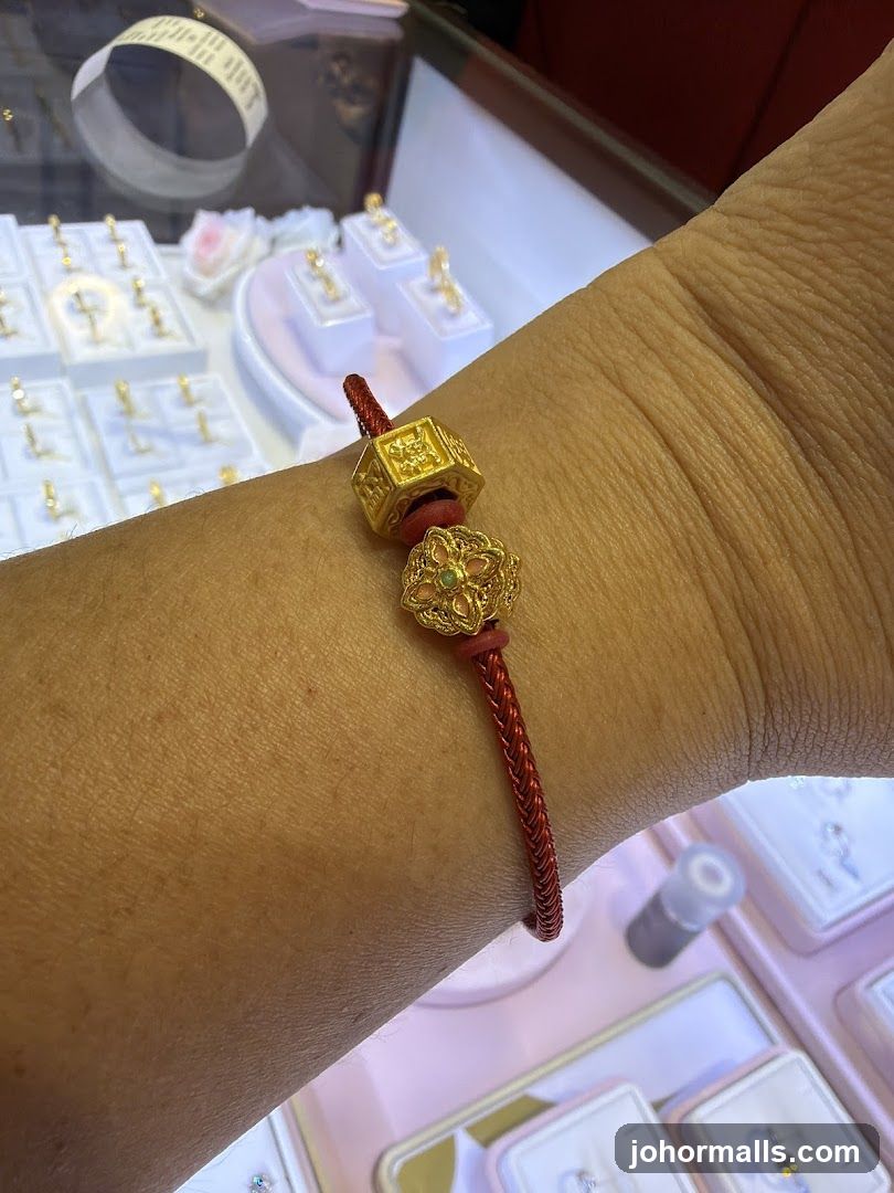 Gold Charm Bracelet
