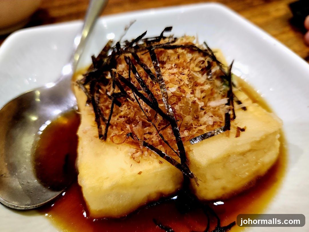 Fried Tofu with Toppings