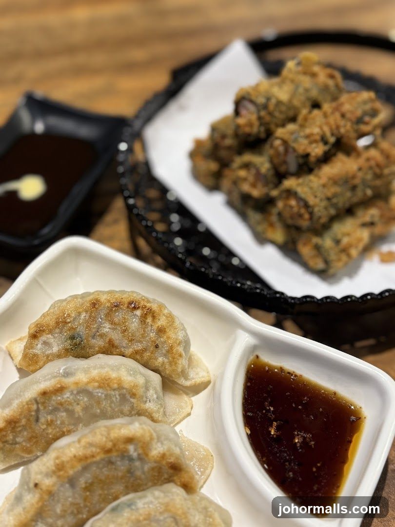 Fried Dumplings and Rolls