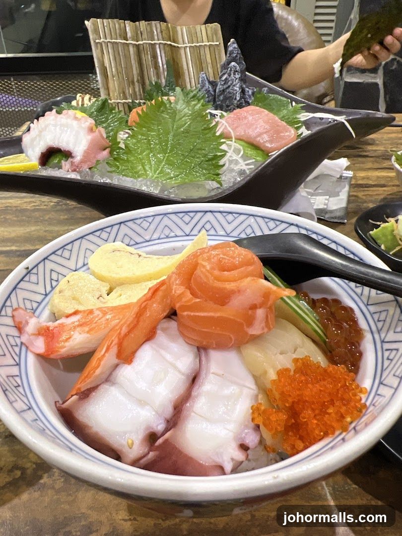 Sashimi and Seafood Bowl