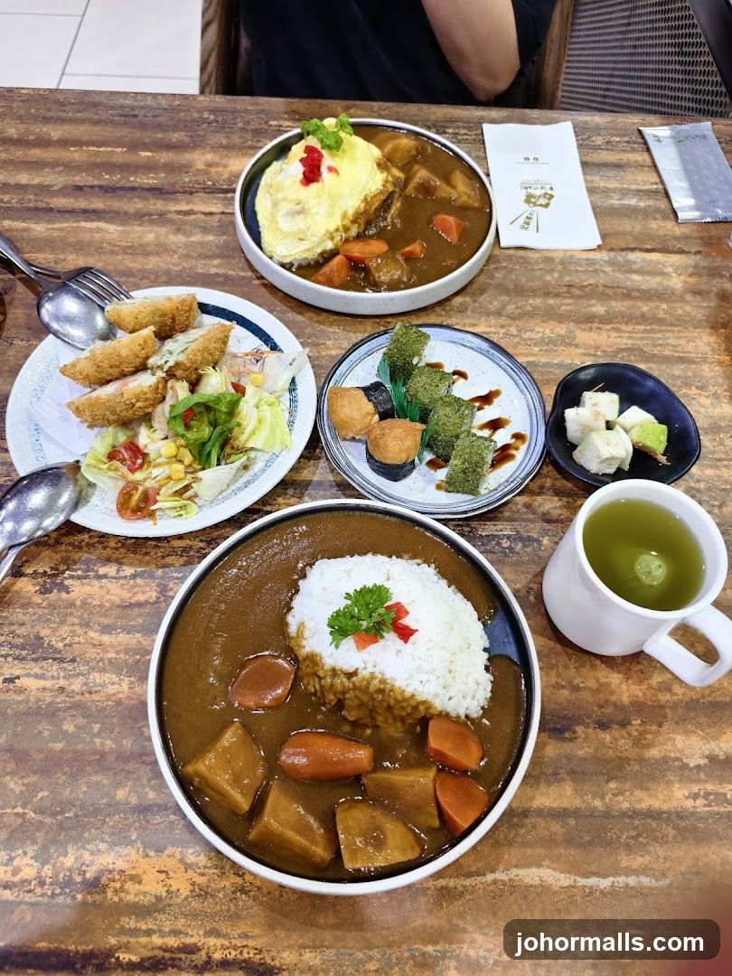 Japanese Curry and Sushi