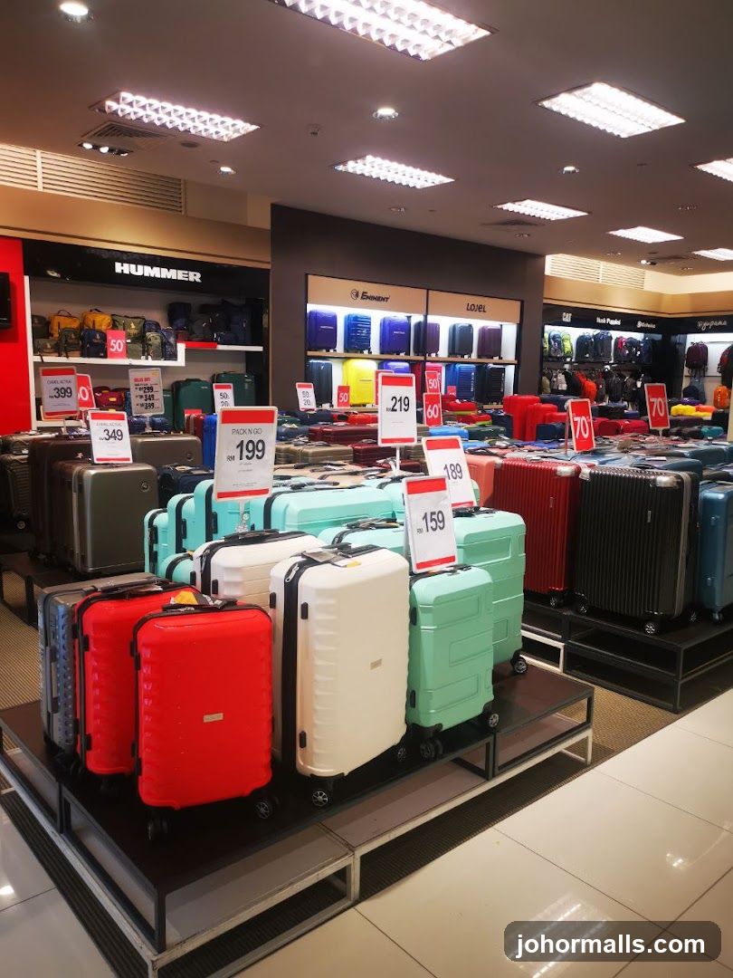 Luggage Store Display