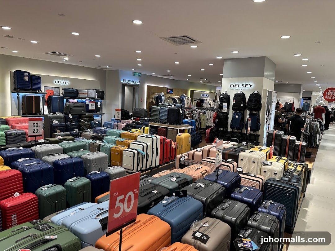Luggage Store Display
