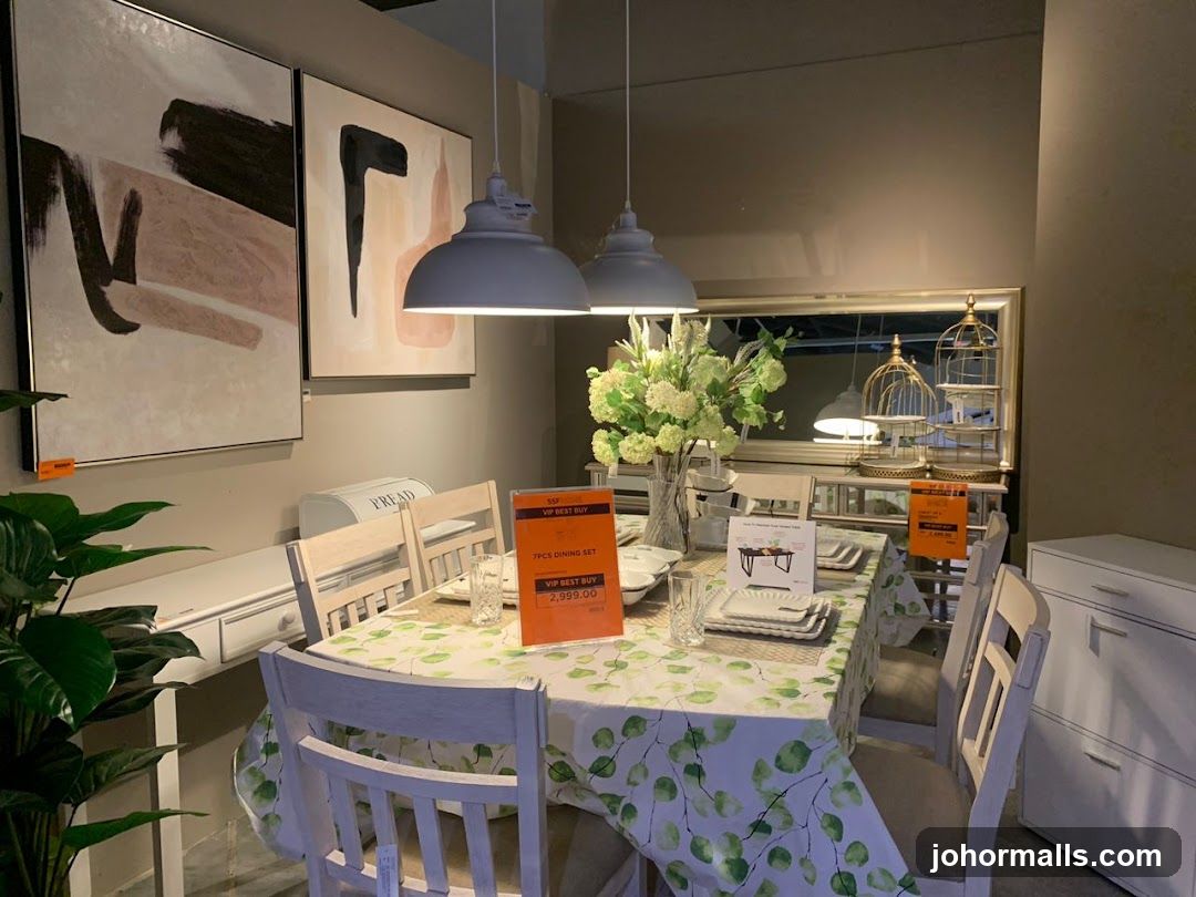 Dining Set Display