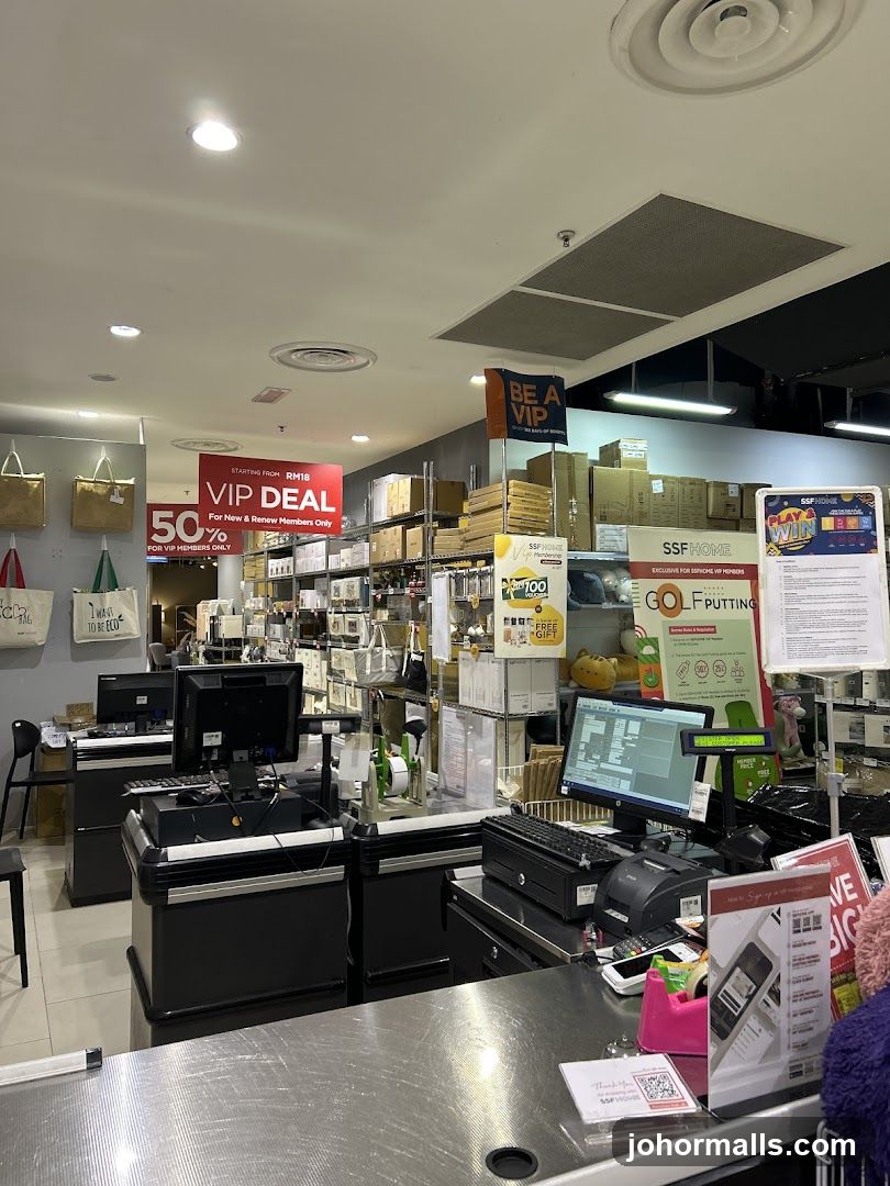 Store Interior with VIP Deal Promotion