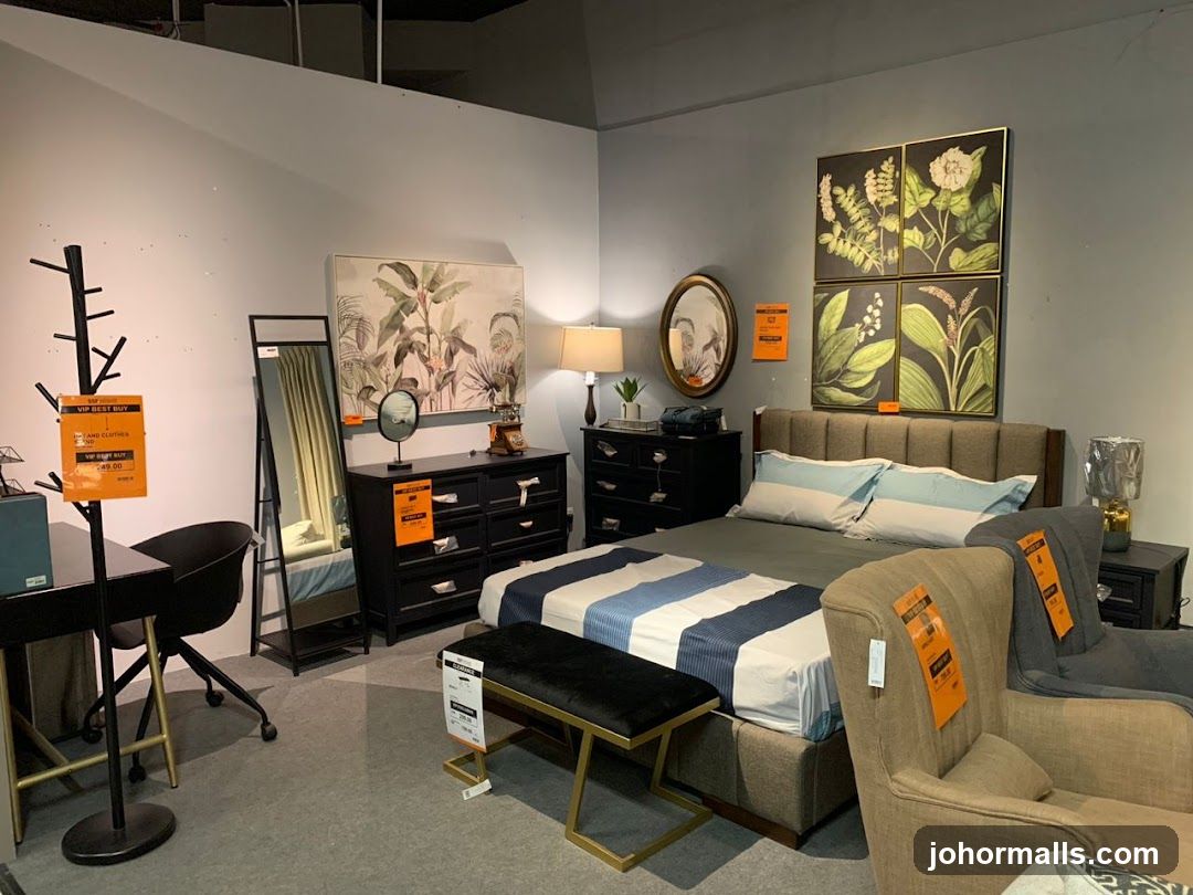 Bedroom Furniture Display