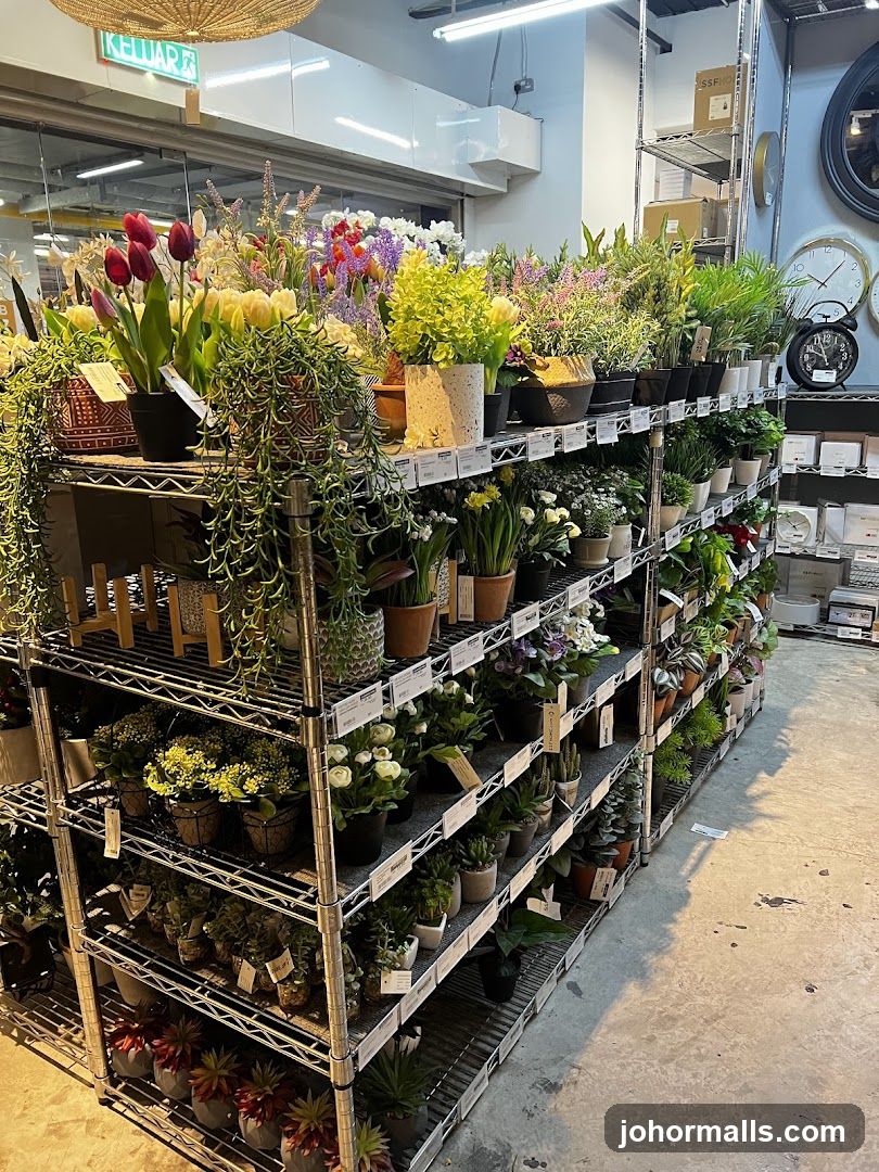Artificial Plants Display