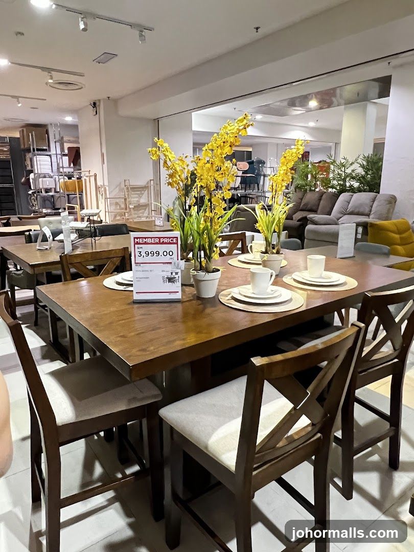 Dining Set Display