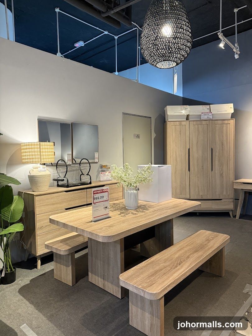 Dining Set Display