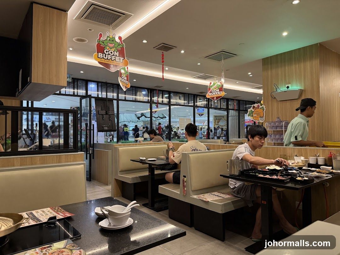 Buffet Restaurant Interior