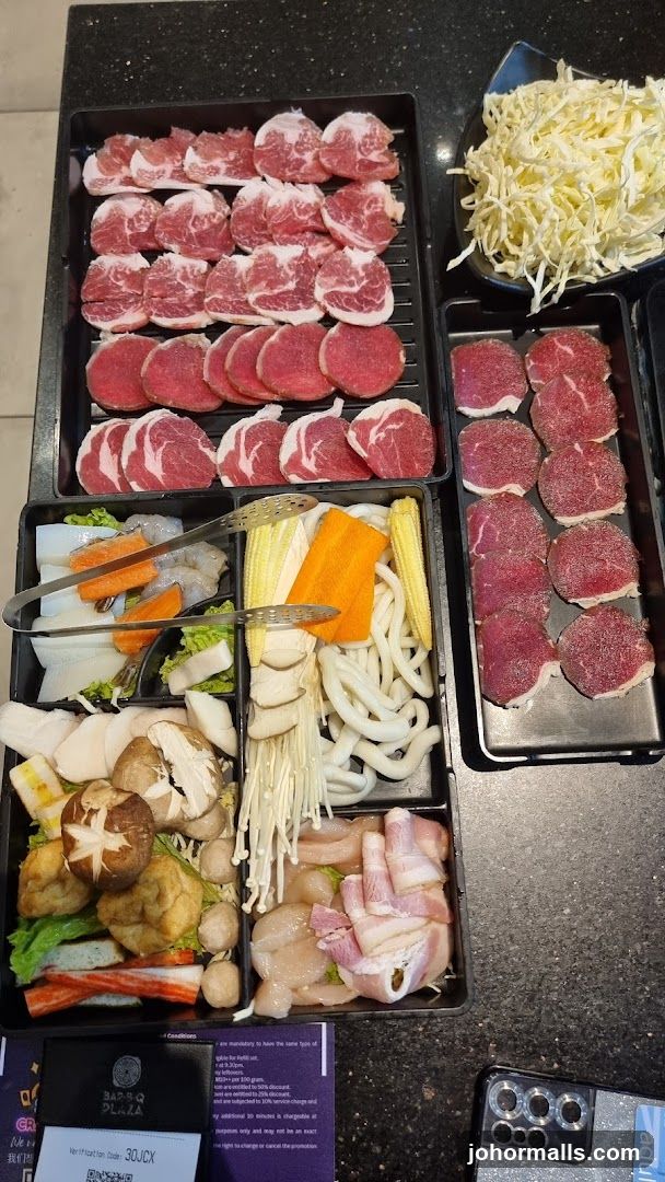 Assortment of Meats and Vegetables