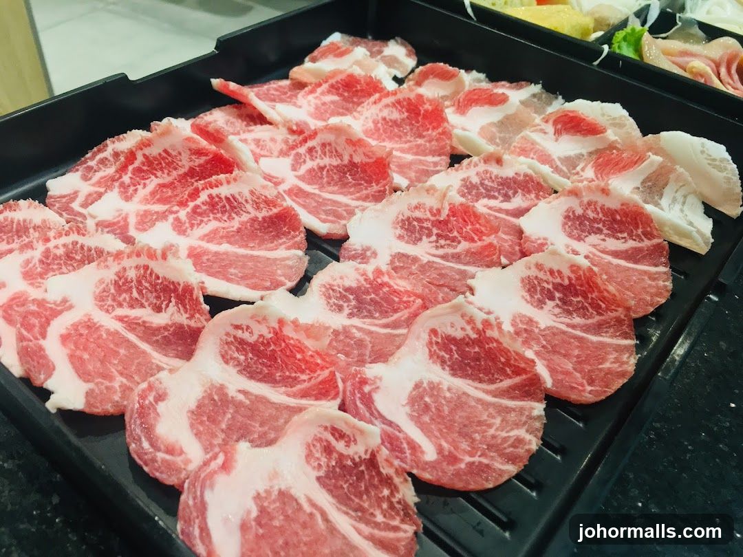 Thinly Sliced Raw Meat