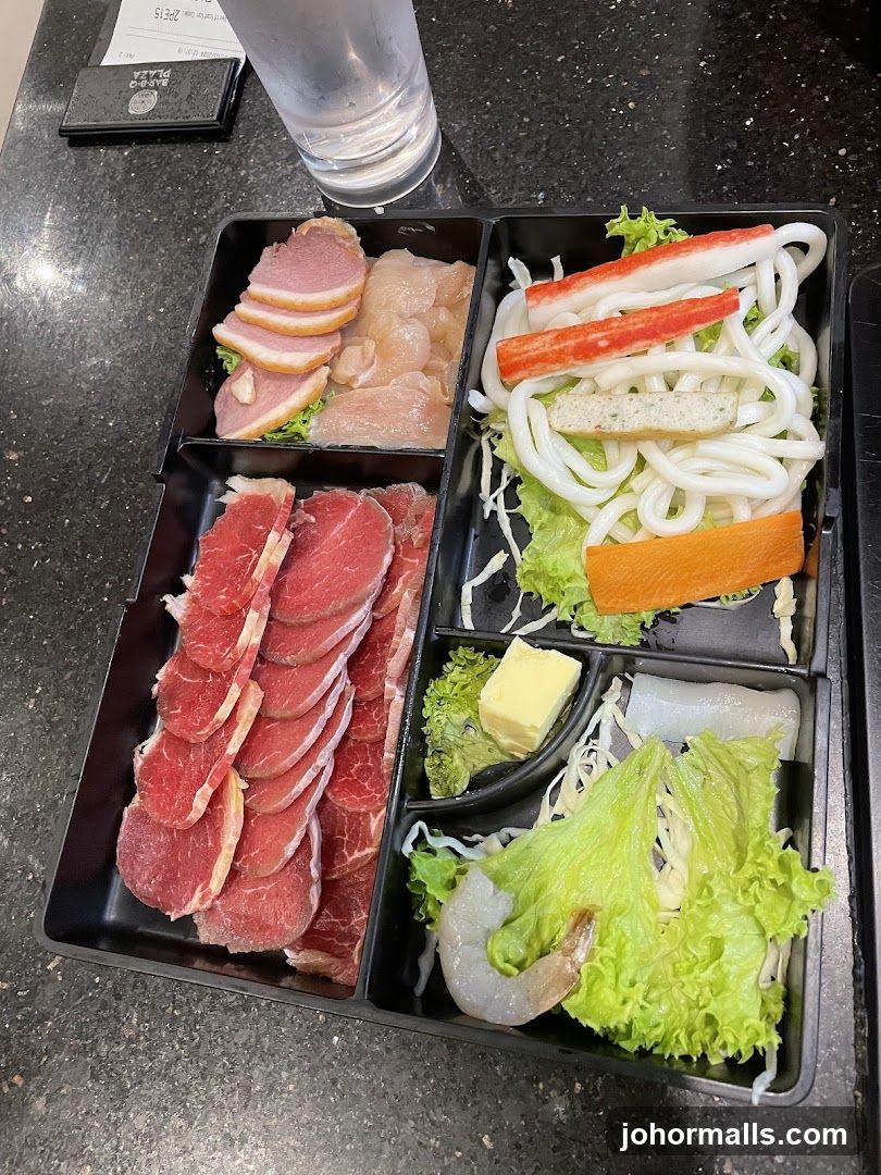 Assorted Ingredients Platter