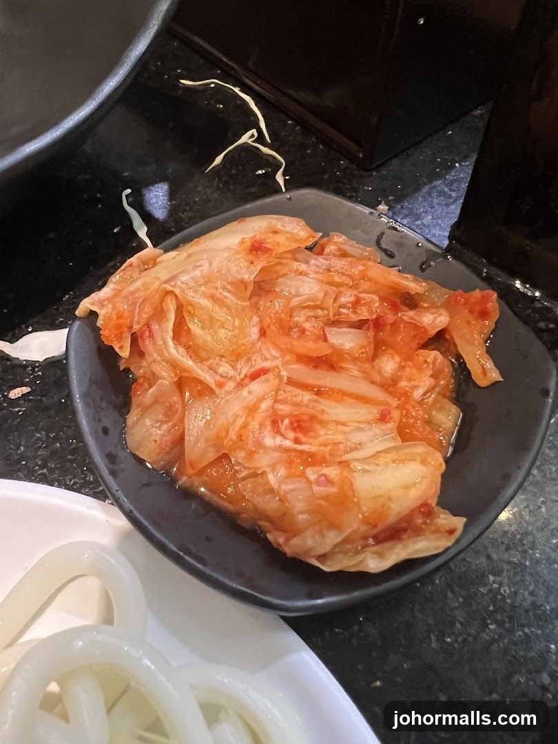 Kimchi and Udon Noodles