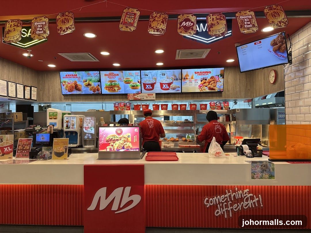 Fast Food Restaurant Counter