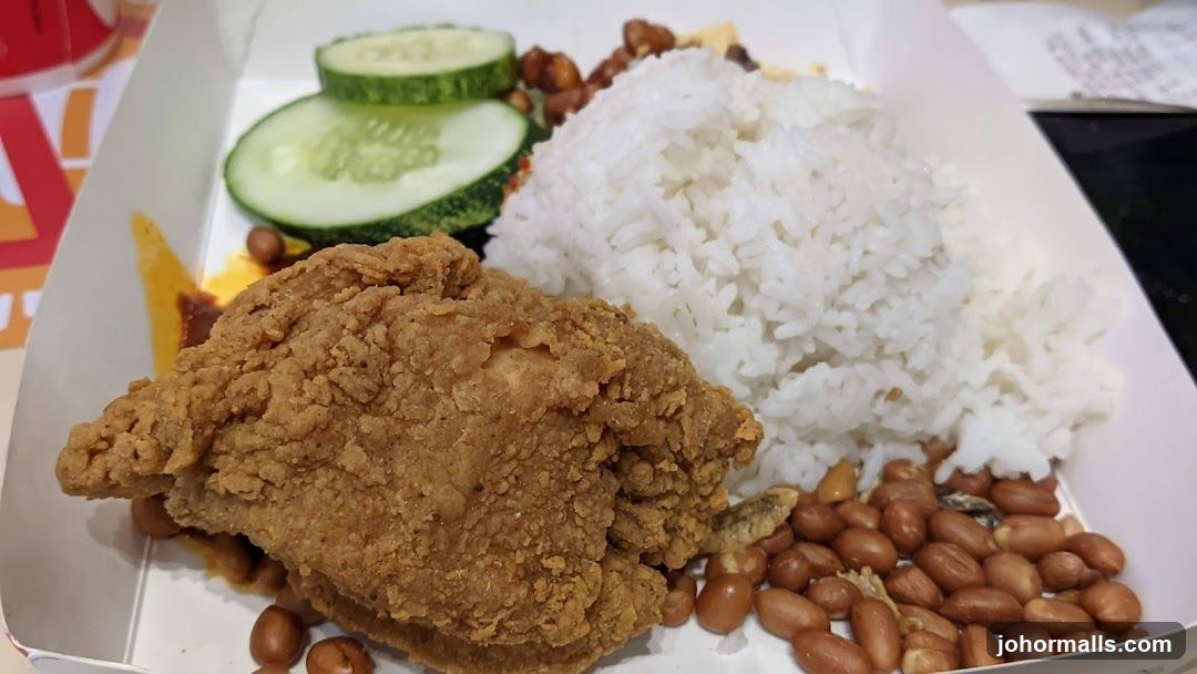 Fried Chicken Rice Meal