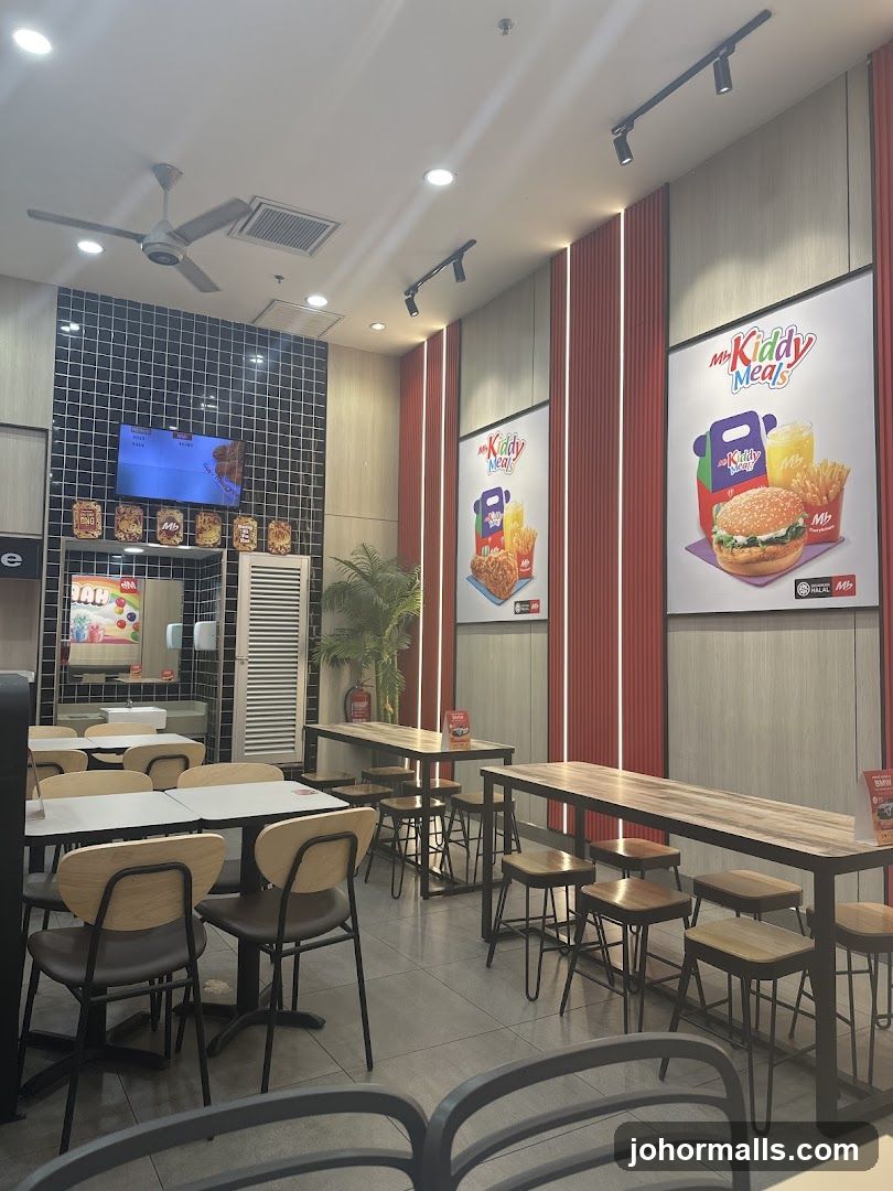 Fast Food Restaurant Interior