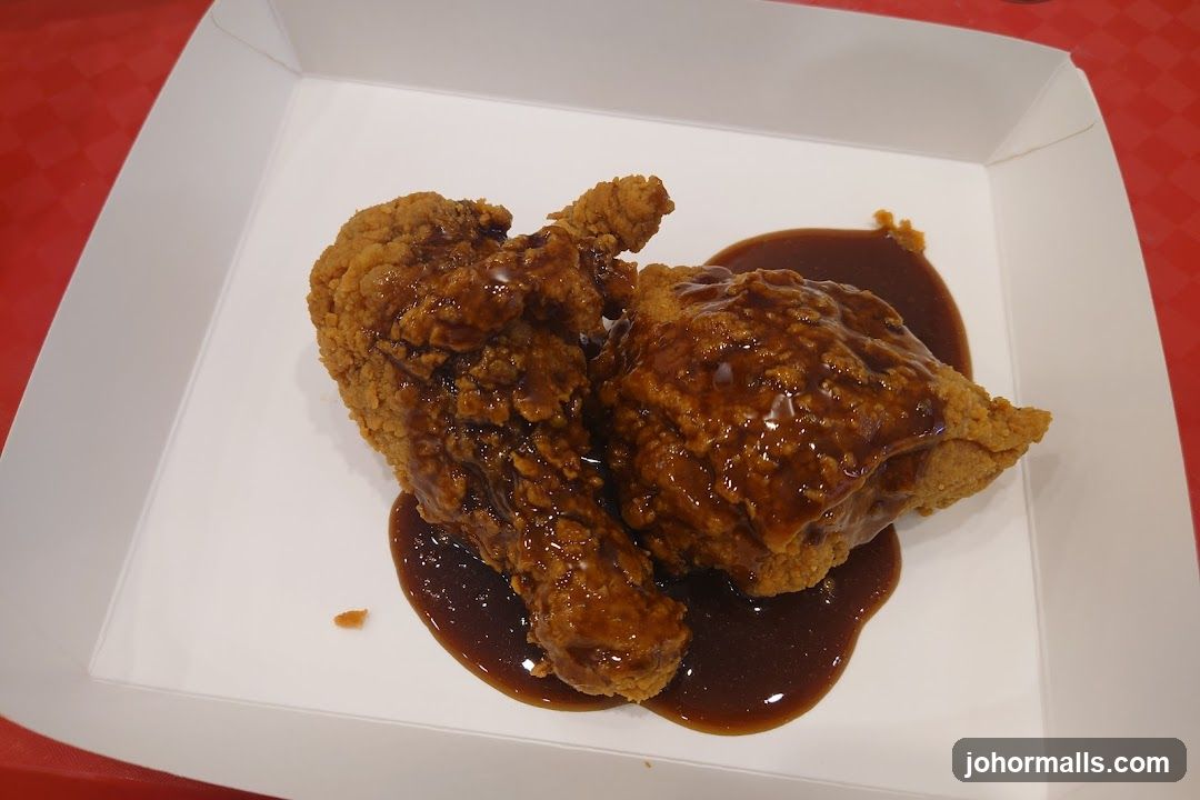 Fried Chicken with Sauce