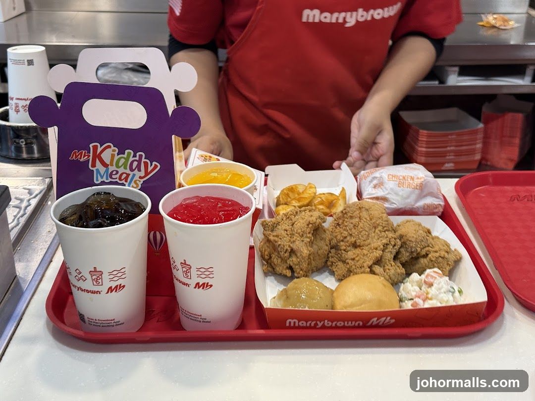 Marrybrown Meal Tray