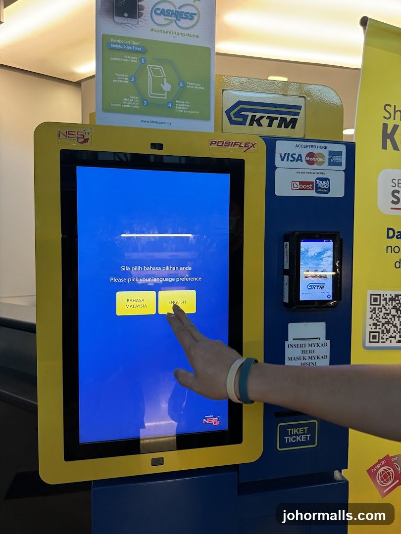 KTM Ticket Kiosk