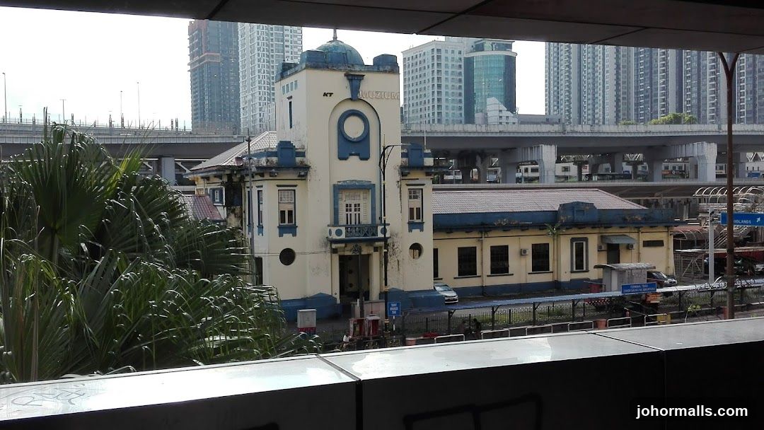 Museum Building with Modern Cityscape