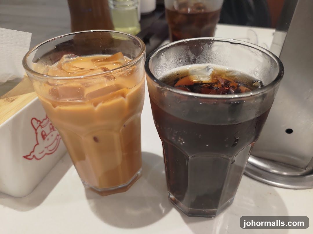 Two Iced Drinks