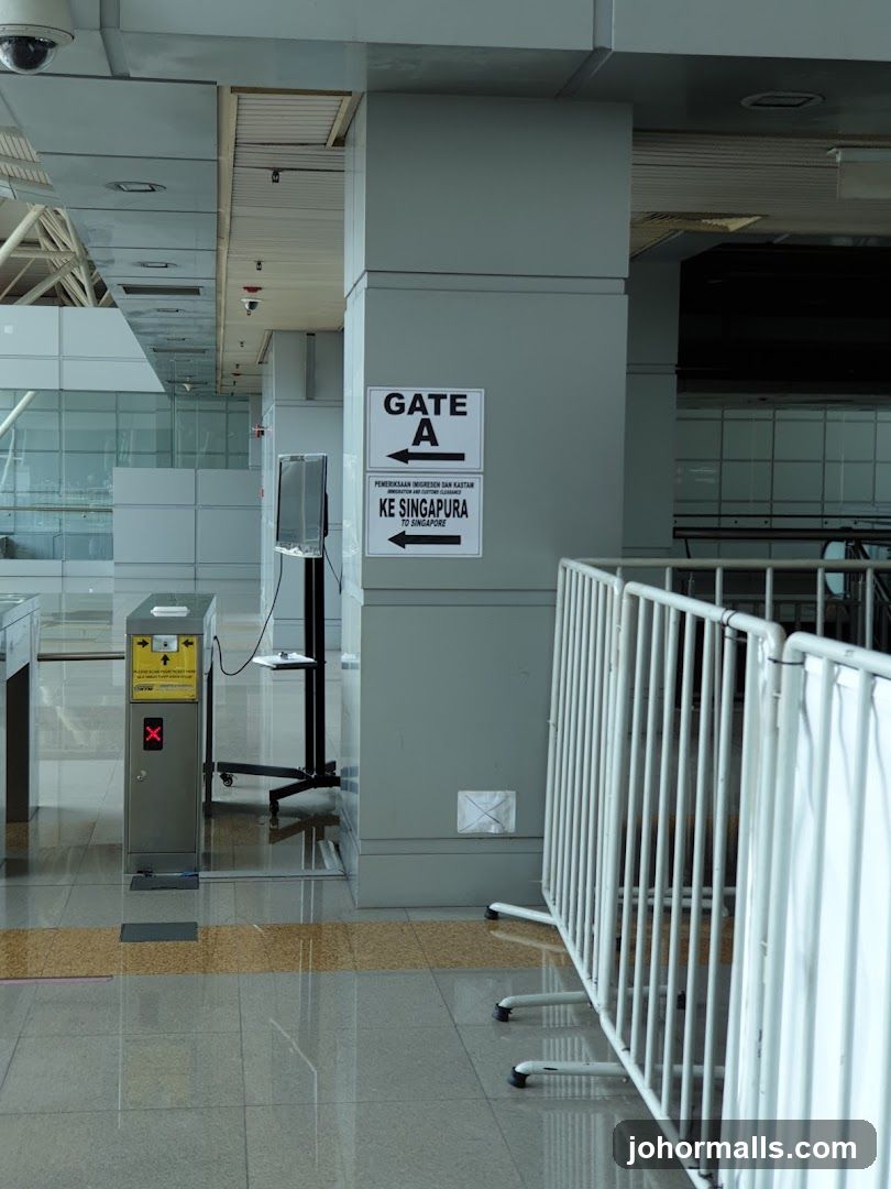Gate A Signage