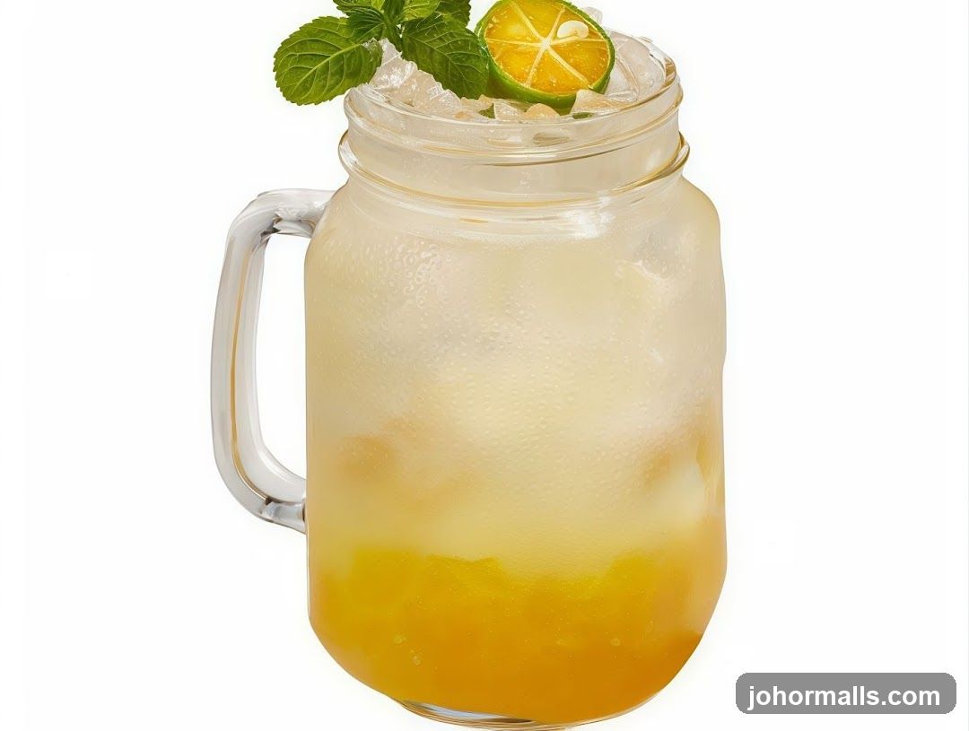 Orange and Mint Drink