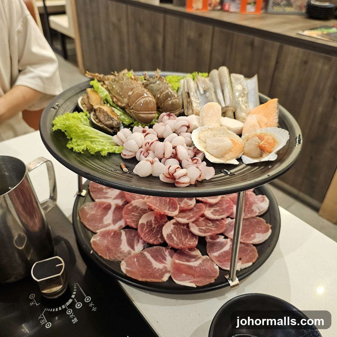 Seafood and Meat Platter