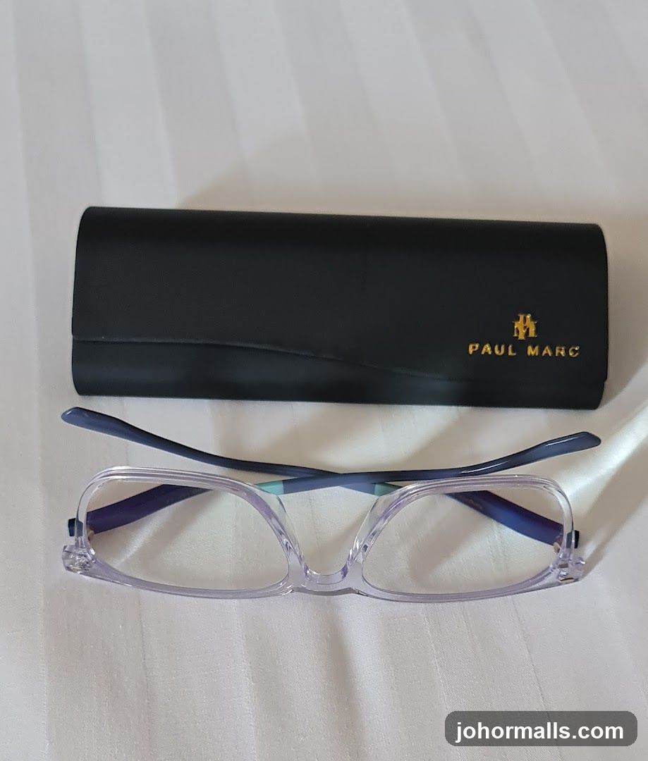 Eyeglasses and Case