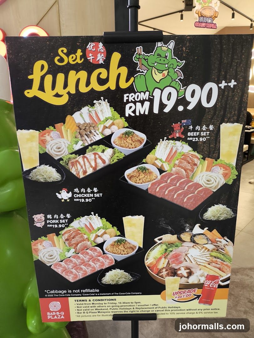 Set Lunch Menu